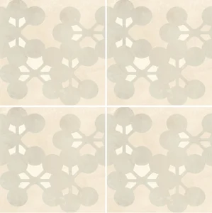 Керамогранит Mutina Azulej Flores Bianco PUA18 20x20 матовый