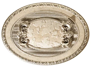 Вставка Azulev Cachemir Taco Marfil 10x14 матовая