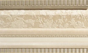 Бордюр Azulev Cachemir Zocalo Marfil 15x25 матовый