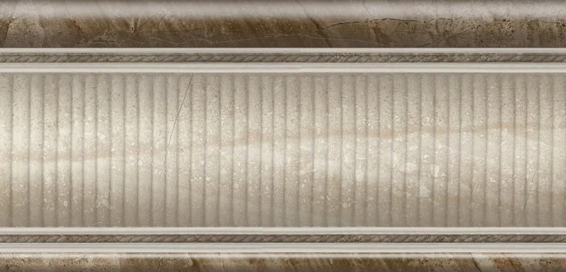 Бордюр Azulev Legend Listelo Reposo Crema 12x25 глянцевый