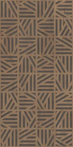 Керамогранит Azulev SNCH000013 Nara Lattice Wallnut/ С.Dark 60x120 матовый