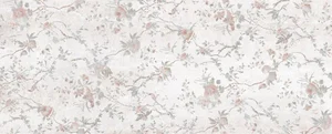 Декоративный элемент Azulev Decor Royal White 28x70 матовый