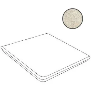 Ступень Azuliber Aitana Peldano Fiorentino Angular Blanco 33,3x33,3 матовая