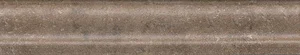 Бордюр Kerama Marazzi Багет Виченца коричневый BLD016 3x15 матовый