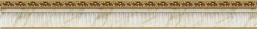 Бордюр Baldocer Cenefa Relieve Davos Oro 9x85 сатинированный