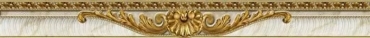 Бордюр Baldocer Zocalo Relieve Davos Oro 9x85 сатинированный