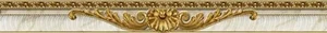 Бордюр Baldocer Zocalo Relieve Davos Oro 9x85 сатинированный