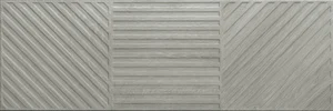Плитка Baldocer Ducale Badet Grey 40x120 полированная