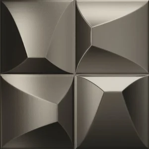Плитка Baldocer Ena Metalic 25x25 рельефная