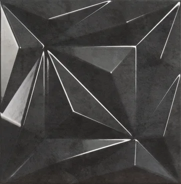 Плитка Baldocer Palais Anthracite 25x25 глянцевая