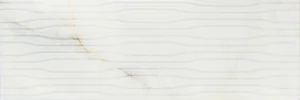 Плитка Baldocer Quios Blaze Silver Rect 40x120 рельефная