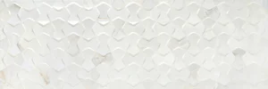 Плитка Baldocer Quios Bowtie Silver Rect 40x120 рельефная