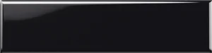 Плитка Baldocer Tennessee Black Gloss 7,5x30 глянцевая