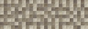 Декоративный элемент Baldocer Vasari Decor Kub Brown 28x85 глянцевый