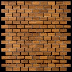 Мозаика Natural Mosaic Bamboo BM-04-E (BM004-EP) (Бамбук) 30,5x30,5 структурированная