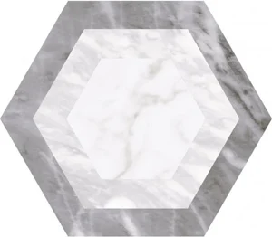 Керамогранит Equipe Bardiglio Hexagon Geo 23771 17,5x20 матовый