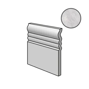 Бордюр Equipe Bardiglio Skirting Light 23767 15x15 глянцевый