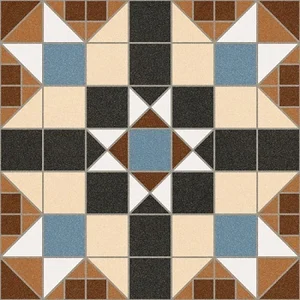 Декоративный элемент Vives Barnet Dorset Marron 31,6x31,6 матовый