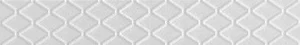 Бордюр Domino Barra Ducale 1 Grey 5x33,3 матовый