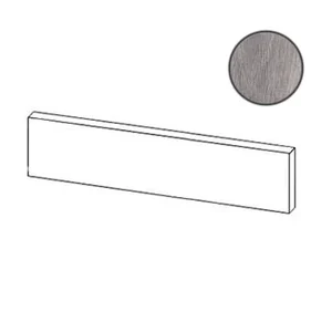 Бордюр ABK Battiscopa Soleras Grigio 6,5x80 матовый