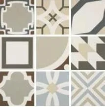 Декоративный элемент Acif Be-Square Bedecor Concrete Mix Rel 02KCRB 20x20 матовый
