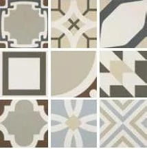 Декоративный элемент Acif Be-Square Bedecor Concrete Mix Rel 02KCRB 20x20 матовый