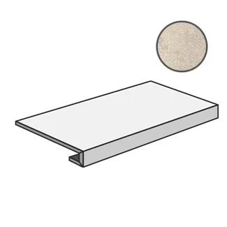 Ступень Acif Be-Square Gradone Sand Rett CRKC3R 33x120 матовая