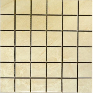 Мозаика Belleza Атриум бежевый 20x20 глянцевая