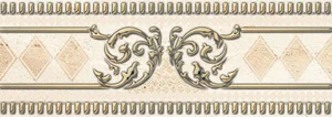 Бордюр Belleza Лаурия Бежевый 05-01-1-72-03-11-1105-0 7x20 глянцевый