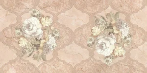 Декоративный элемент Belleza Декор Розмари коричневый 04-01-1-10-03-15-404-0 25x50 глянцевый