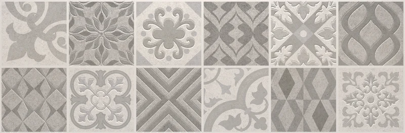 Плитка Benadresa Mosaico Vintage Silver 30x90 матовая