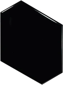 Плитка Equipe Benzene Black Matt 10,8x12,4 матовая