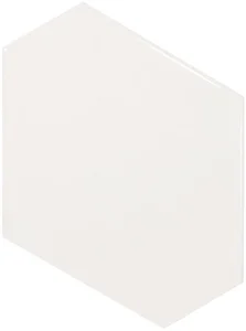 Плитка Equipe Benzene White 10,8x12,4 глянцевая