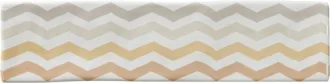 Chalk Decor Zig-Zag Beige