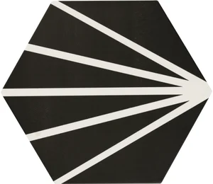 Керамогранит Bestile Meraki Negro 19,8x22,8 матовый