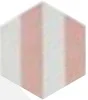 Керамогранит Bestile Meraki Stripe Rosa Mate 19,8x22,8 матовый