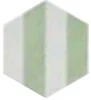 Керамогранит Bestile Meraki Stripe Verde Mate 19,8x22,8 матовый