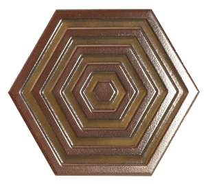 Плитка Bestile Orion Hexa Pink 19,8x22,8 глянцевая