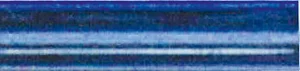 Бордюр Brennero Blooming London Bleu Piano Lavoro 5x20 глянцевый