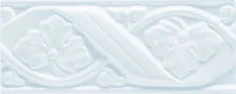 Бордюр Grazia Boiserie Gemme Indaco GEM400 8x20 матовый