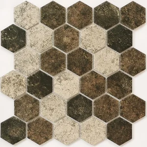 Мозаика Bonaparte Olmeto Brown 27,1x28,2 матовая