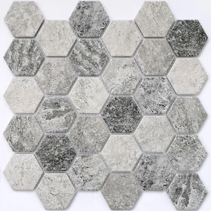 Мозаика Bonaparte Olmeto Grey 27,1x28,2 матовая