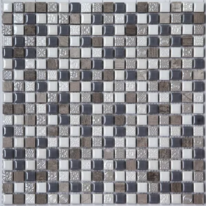 Мозаика Bonaparte Smoke 30x30 глянцевая