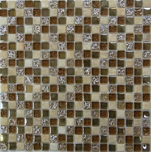 Мозаика Bonaparte Glass Stone 1 30x30 глянцевая