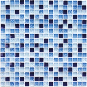 Мозаика Bonaparte Blue Drops 30x30 глянцевая