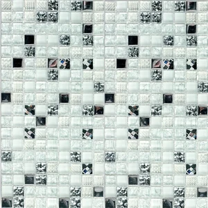 Мозаика Bonaparte Crystal White 30x30 глянцевая