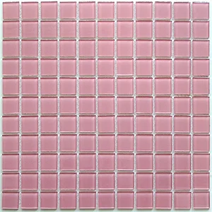 Мозаика Bonaparte Pink Glass 30x30 глянцевая