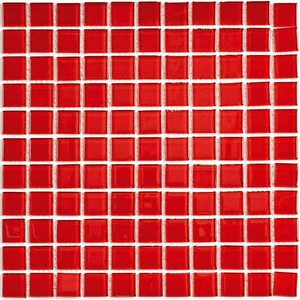 Мозаика Bonaparte Red Glass 30x30 глянцевая