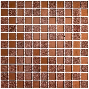 Мозаика Bonaparte Shine Brown 30x30 глянцевая