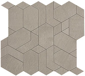 Мозаика Atlas Concorde Italy Boost Pearl Mosaico Shapes AN64 31x33,5 матовая